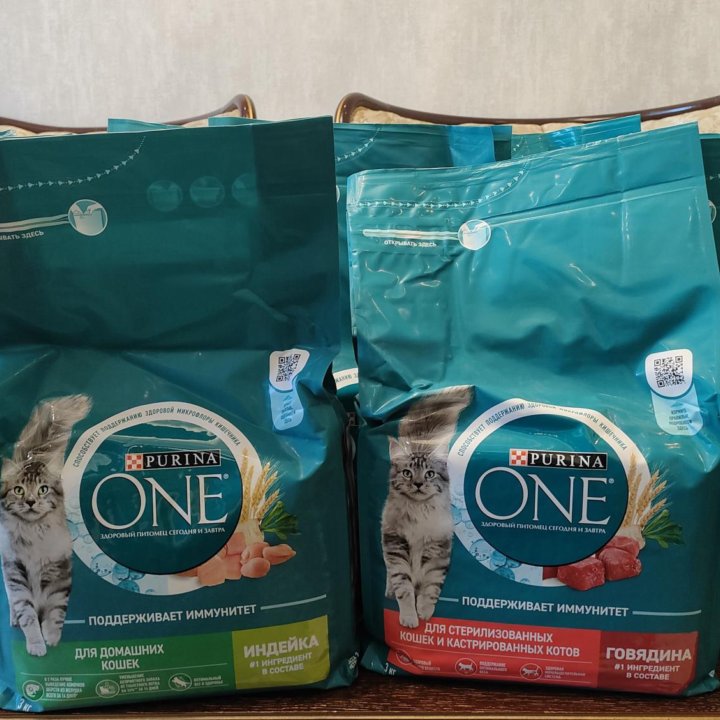 Сухой корм для кошек Purina ONE (Пурина ван) 3кг