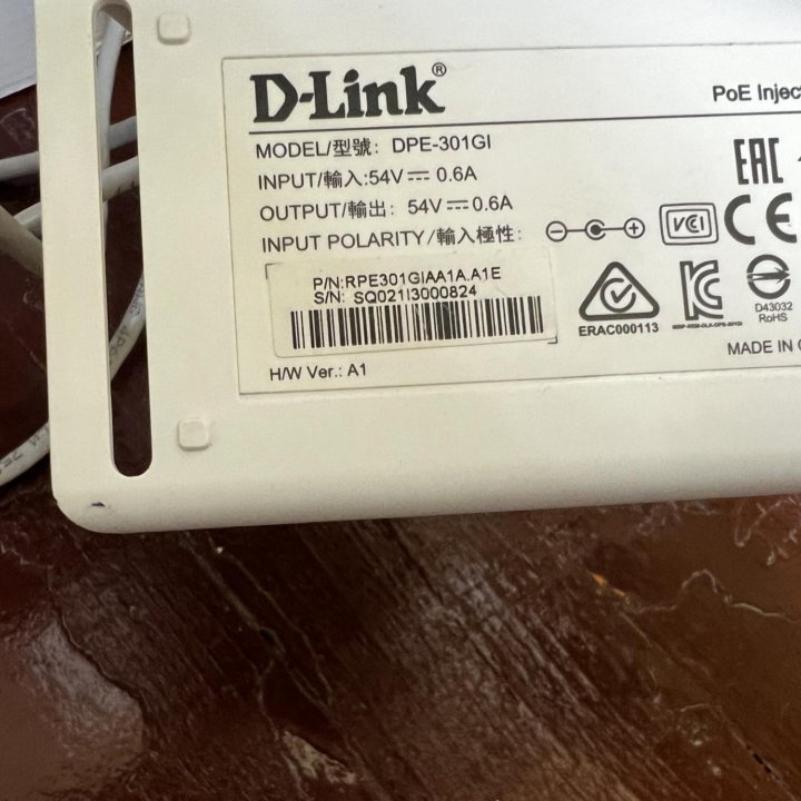 POE-инжектор D-Link DPE -301GI