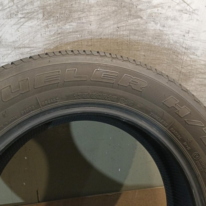 Bridgestone Dueler H/T 175/80 R16 пр-во Япония