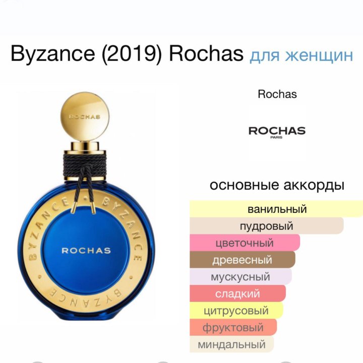 Женские духи Rochas Byzance 100 мл. Оригинал