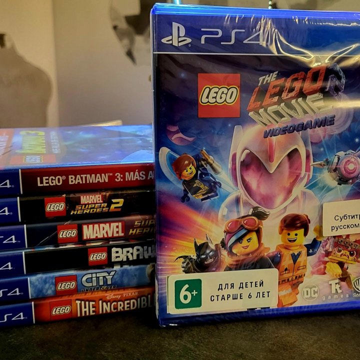 Диски LEGO PS4