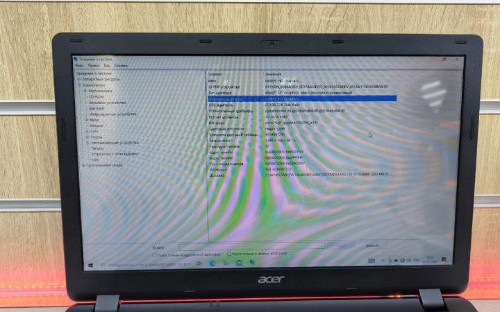 Ноутбук Acer intel Pentium N3540/intel graphics/8/256