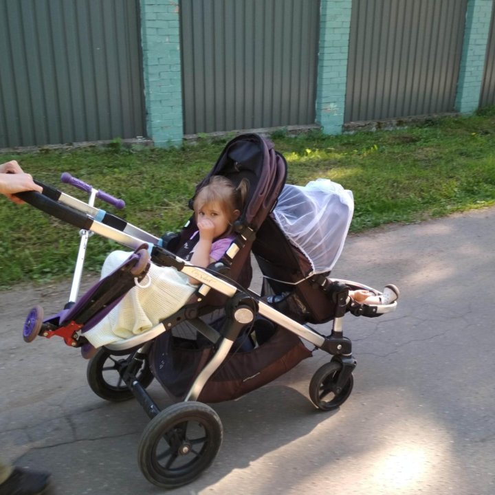 Коляска для погодок и двойни Baby Jogger City Sele