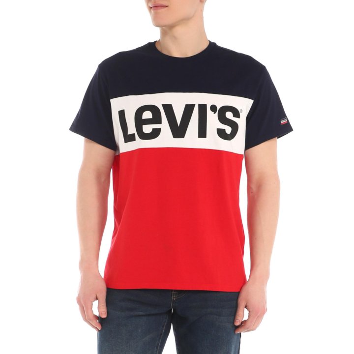 Футболка Levis Colorblock L 46 48 оригинал