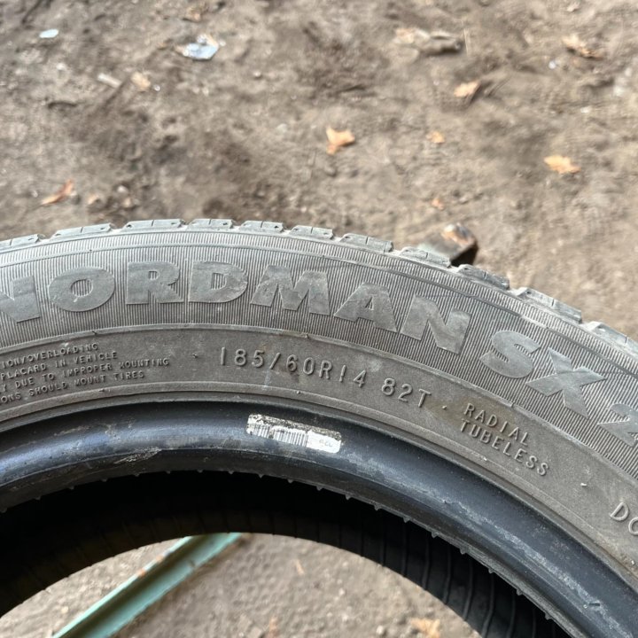 2 шт. Лето Nokian Nordman SX2 185/60 R14 82T