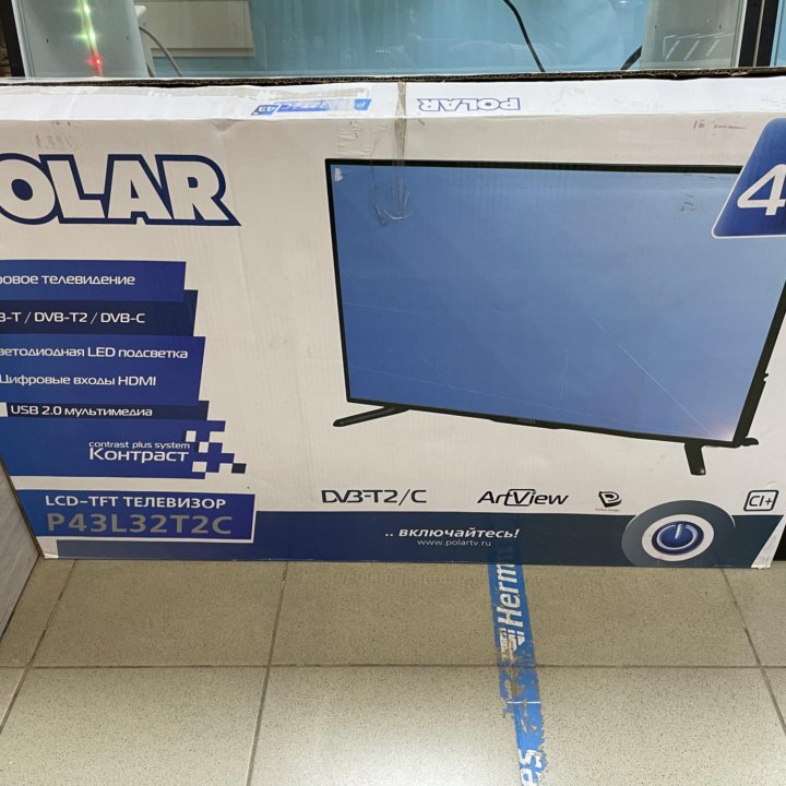 Телевизор Polar 43 дюйма