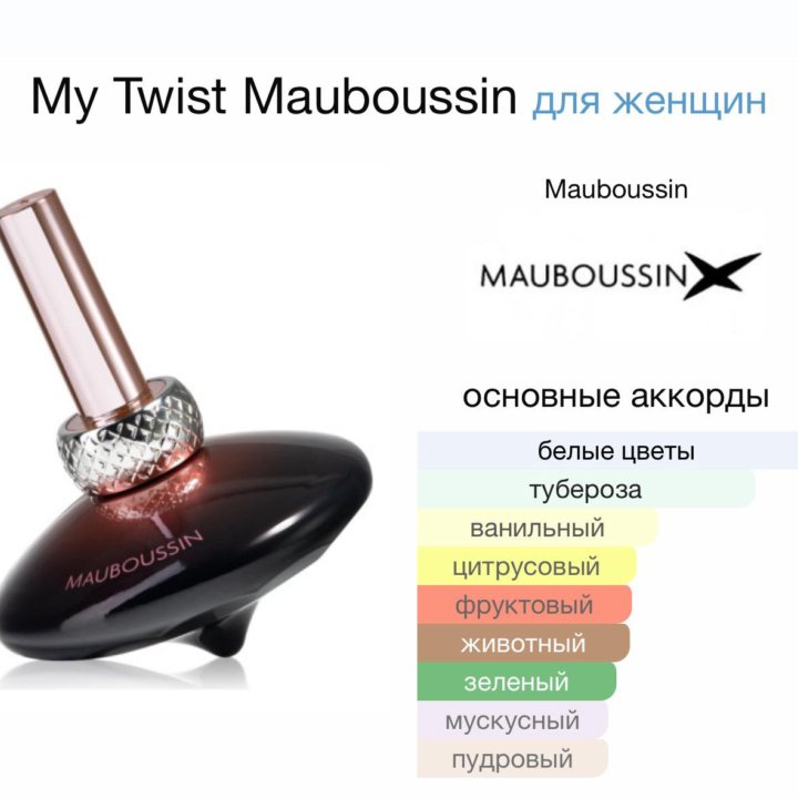 Женские духи My Twist Mauboussin 90 мл. Оригинал