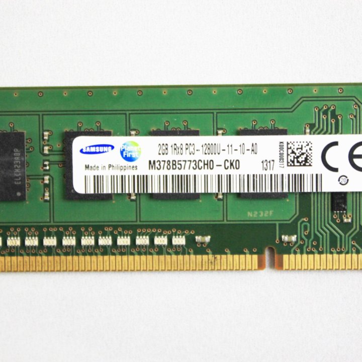 Оперативная память DDR3 2 GB 1600 MHz Samsung