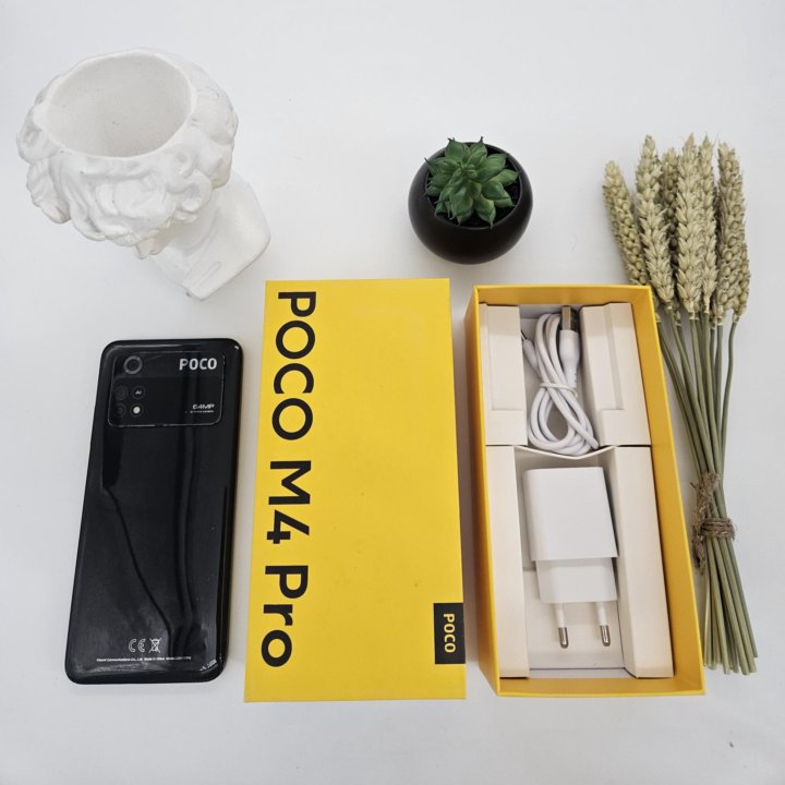 Xiaomi Poco M4 Pro 8/256GB ⚫️ Полный комплект