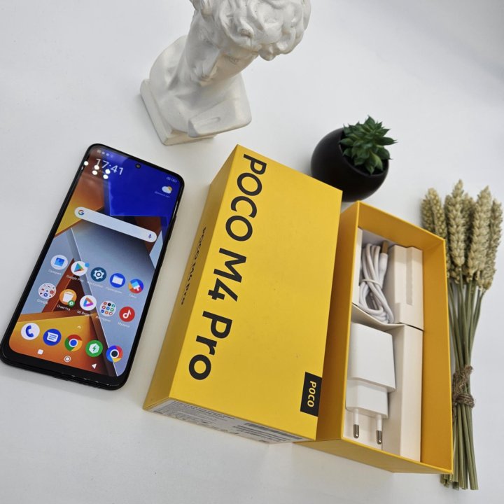 Xiaomi Poco M4 Pro 8/256GB ⚫️ Полный комплект