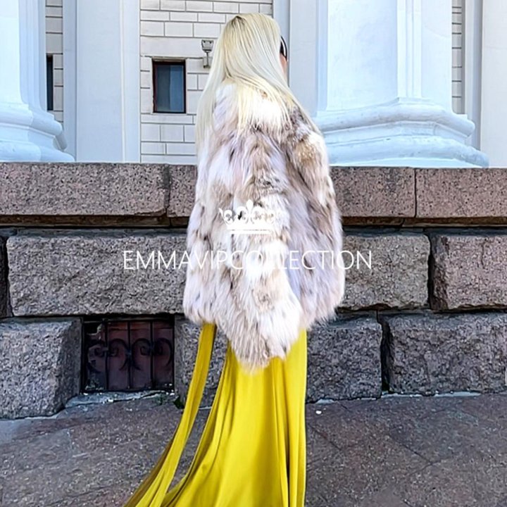 Шуба из рыси