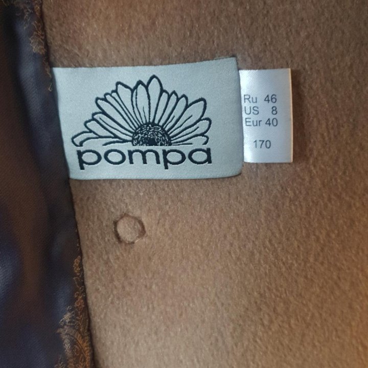 Пальто шерсть Pompa 46р