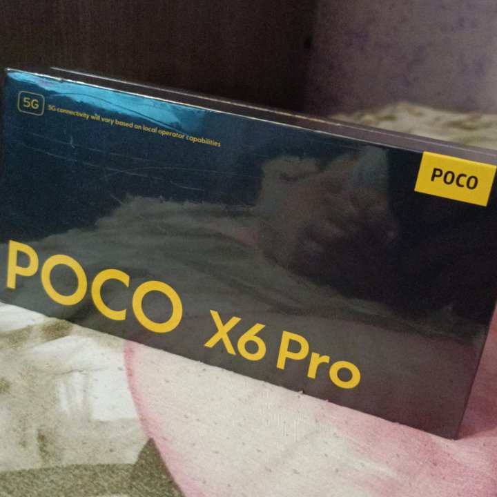 Смартфон НОВЫЙ POCO X6 PRO 5G 8\256 серый