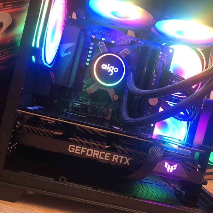 Игровой пк RTX 3060 12GB Ryzen 7 5700x 32GB HyperX