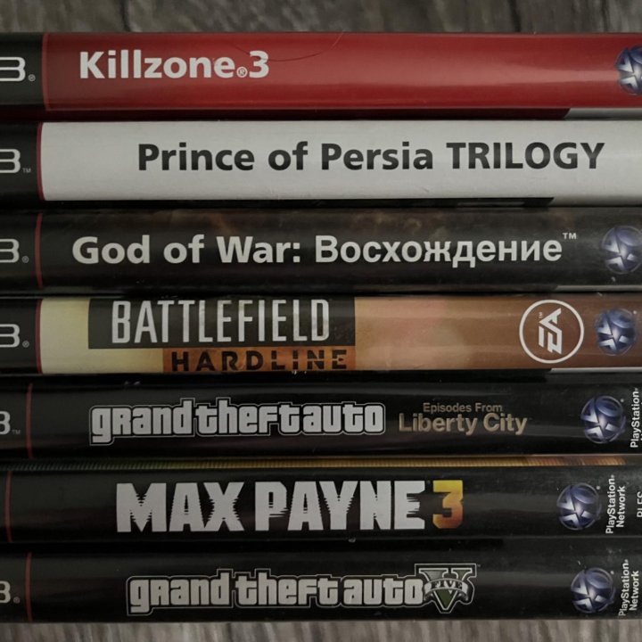 Диски на ps3