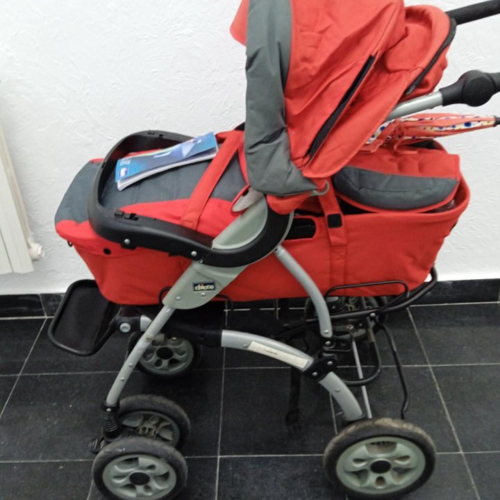 Chicco Детская Коляска Tech 6 WD, 2 в 1