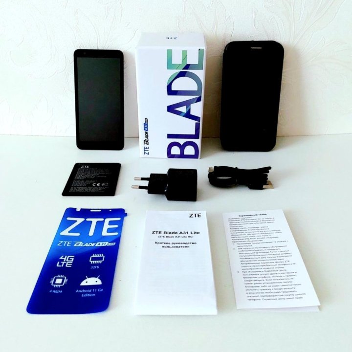 Смартфон ZTE Blade A31 Lite 1/32GB Blue