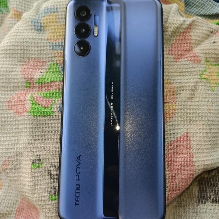 Tecno pova 3 6/128g 7000mah акб