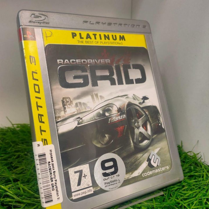 Игровой диск Sony Playstation 3: Racedriver GRID