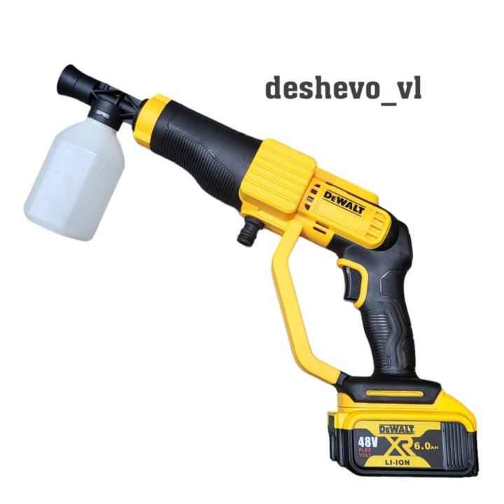 Мойка аккумуляторная портативная DEWALT+2акб 48Vf