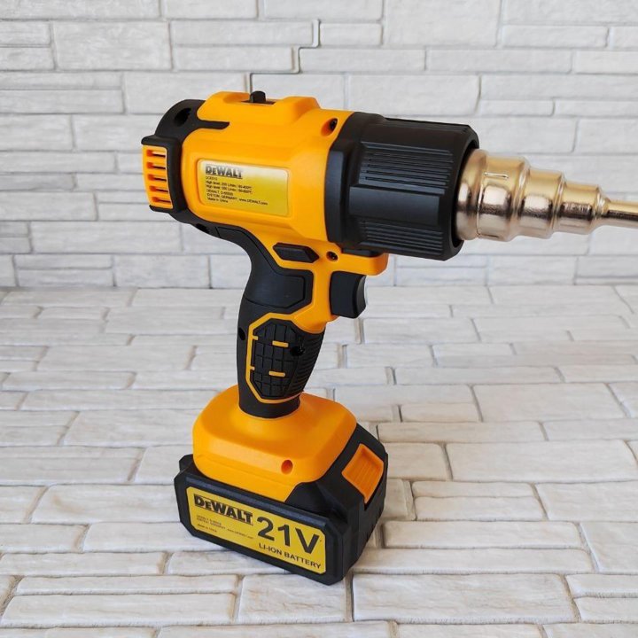 Аккумуляторный фен dewalt