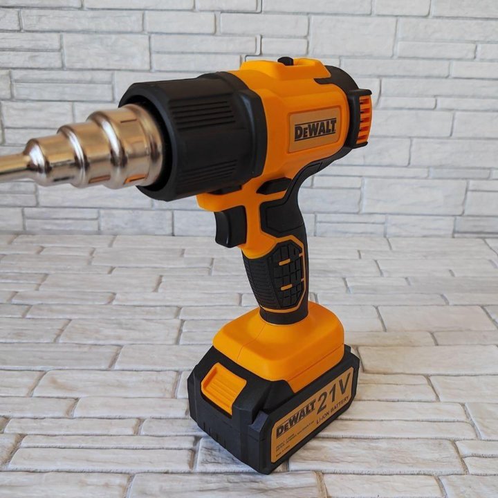 Аккумуляторный фен dewalt