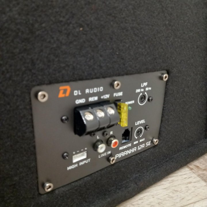 Новый Активный сабвуфер DL audio piranha 12А SE