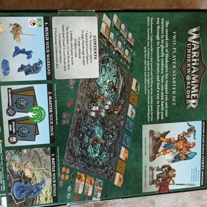 Настольная игра с миниатюрами Warhammer Underworld