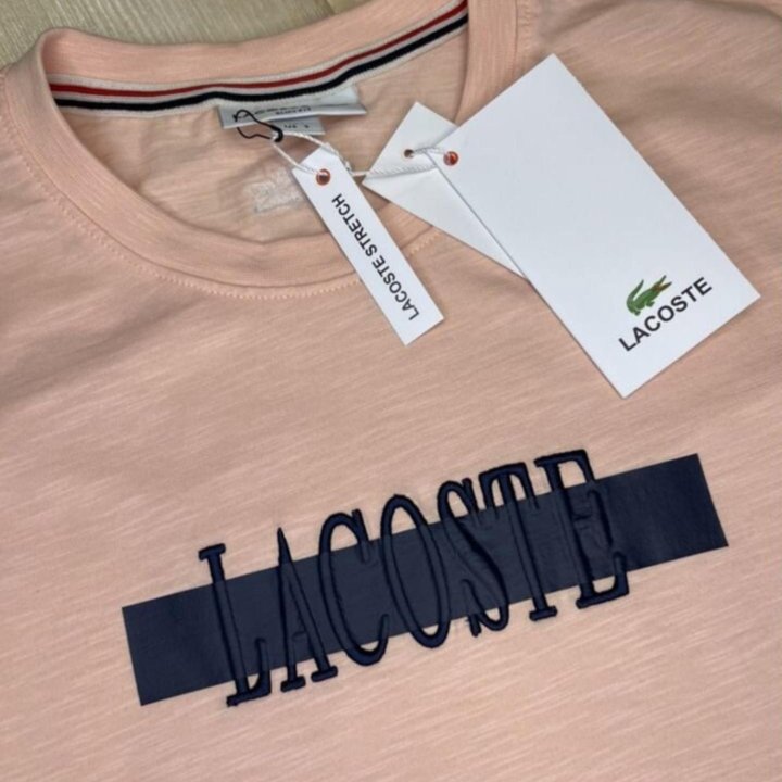 Футболка Lacoste. Производства Турция.