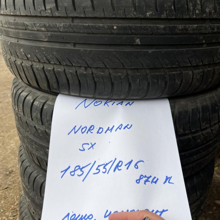 185 55 16 Nokian Nordman SX лето комплект