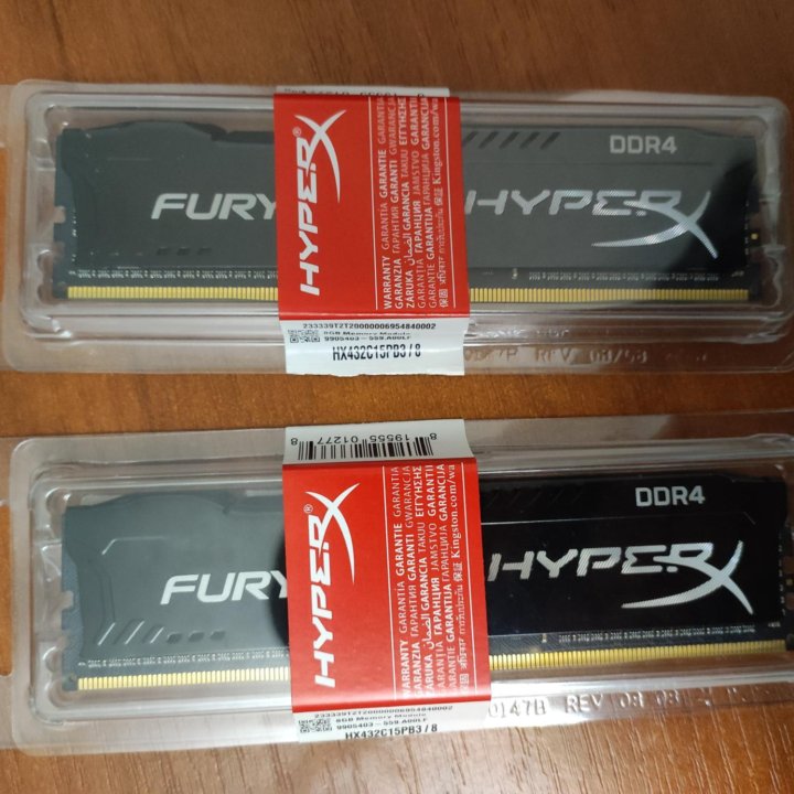 Оперативная память 8гб HyperX Fury DDR4 3200