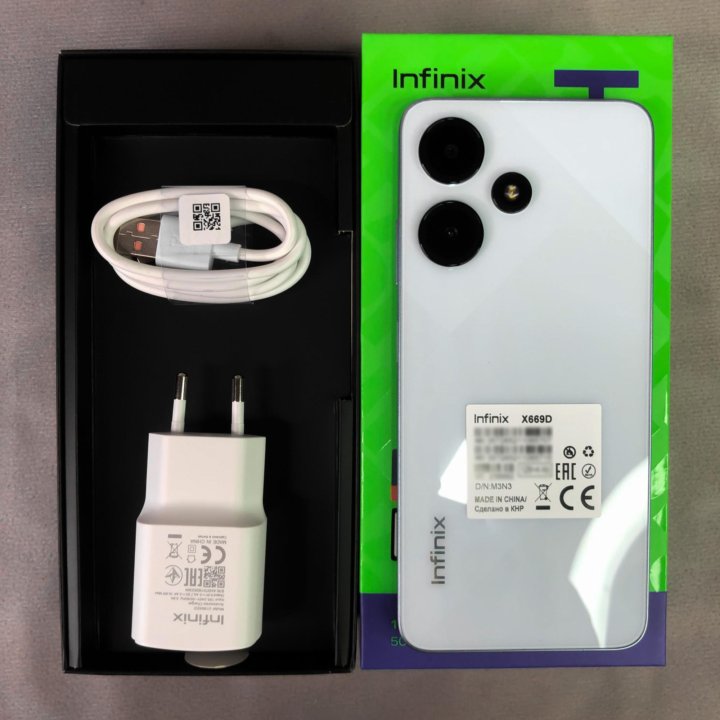 Infinix Hot 30i 4ГБ+128ГБ White! РСТ! NFC