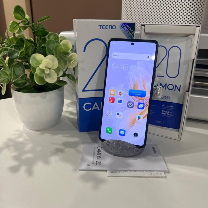 Tecno Camon 20 8/256GB На Гарантии