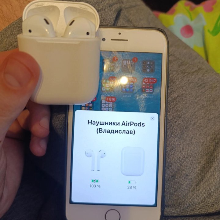 Наушники AirPods 2 Новые