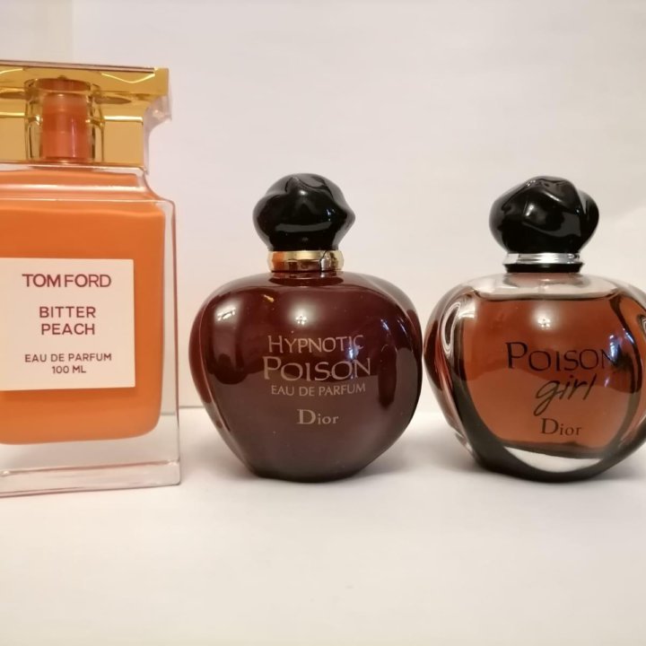 Tom Ford Bitter Peach, Dior Poison на распив