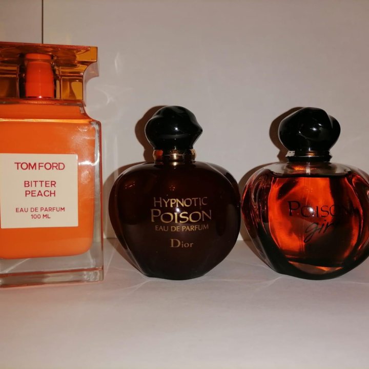 Tom Ford Bitter Peach, Dior Poison на распив