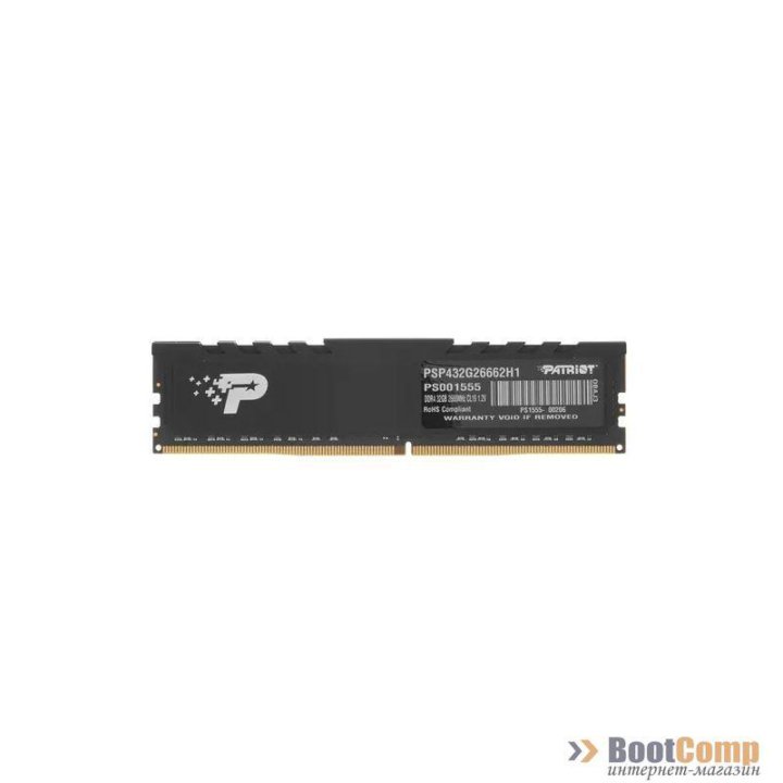 Оперативная память DDR4 32GB Patriot Premium PSP432G26662H1