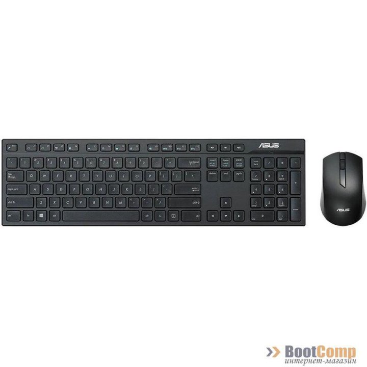 Клавиатура + мышь ASUS W2500 черный