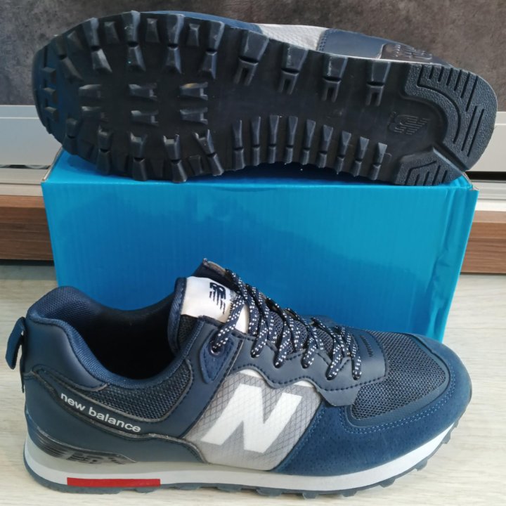 Кроссовки New balance новые синие