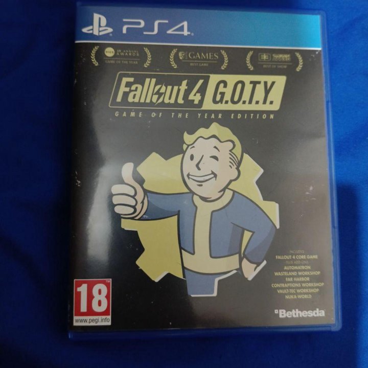 Fallout 4 g.o.t.y ps4