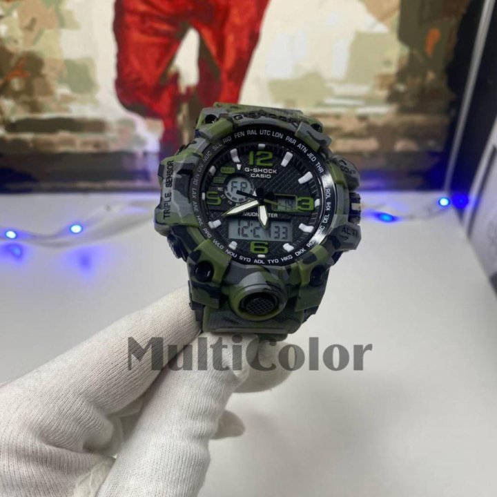 Часы Casio G-Shock (камуфляж) Новые