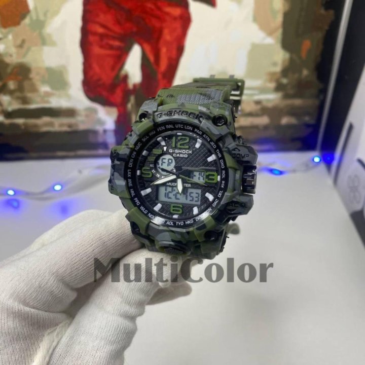 Часы Casio G-Shock (камуфляж) Новые