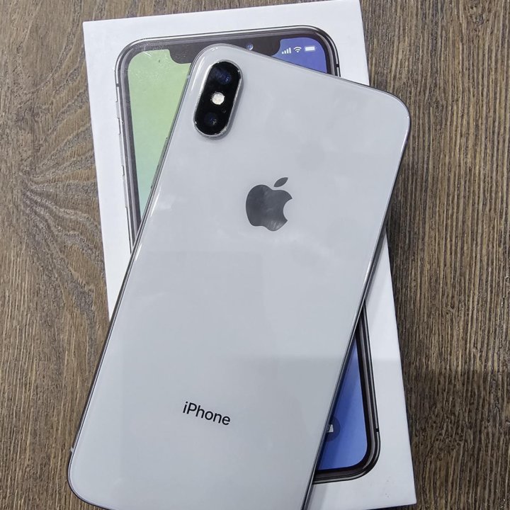 Apple iPhone X 256gb. С коробкой.