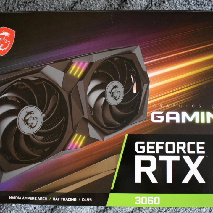 Видеокарта MSI NVIDIA GeForce RTX 3060 Gaming