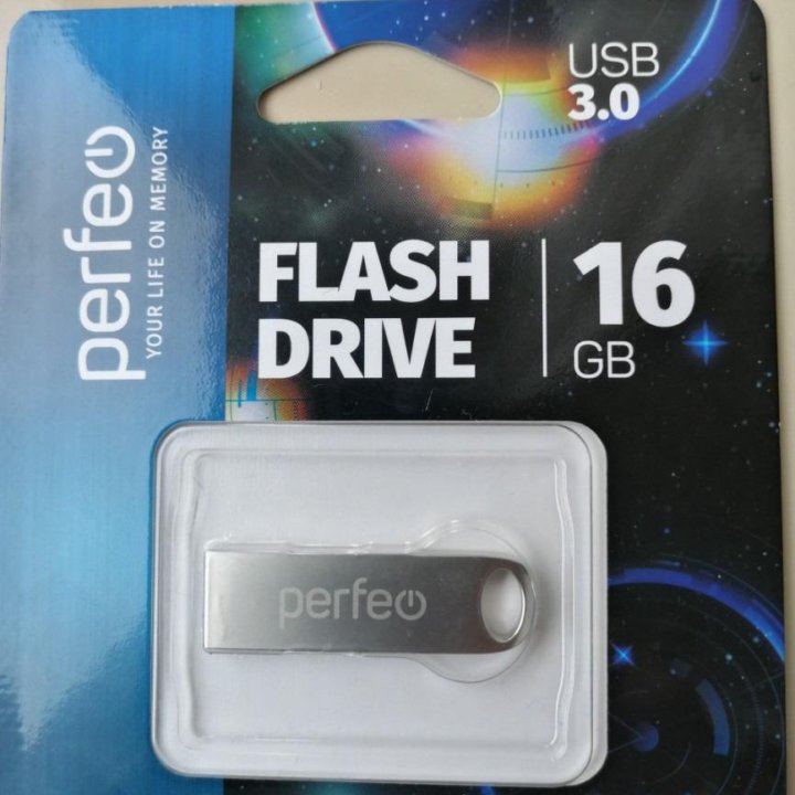 Флешка PROMEGA JET USB 2.0 Perfeo USB 3.0 16GB