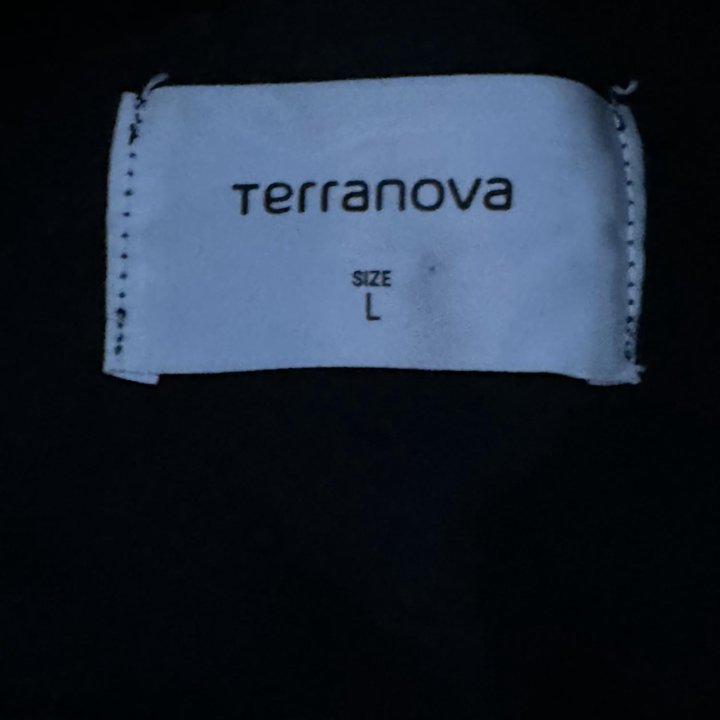 утепленный приталенный пиджак Terranova