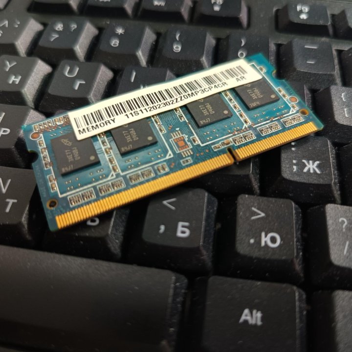 DDR3L 4GB память для ноутбука