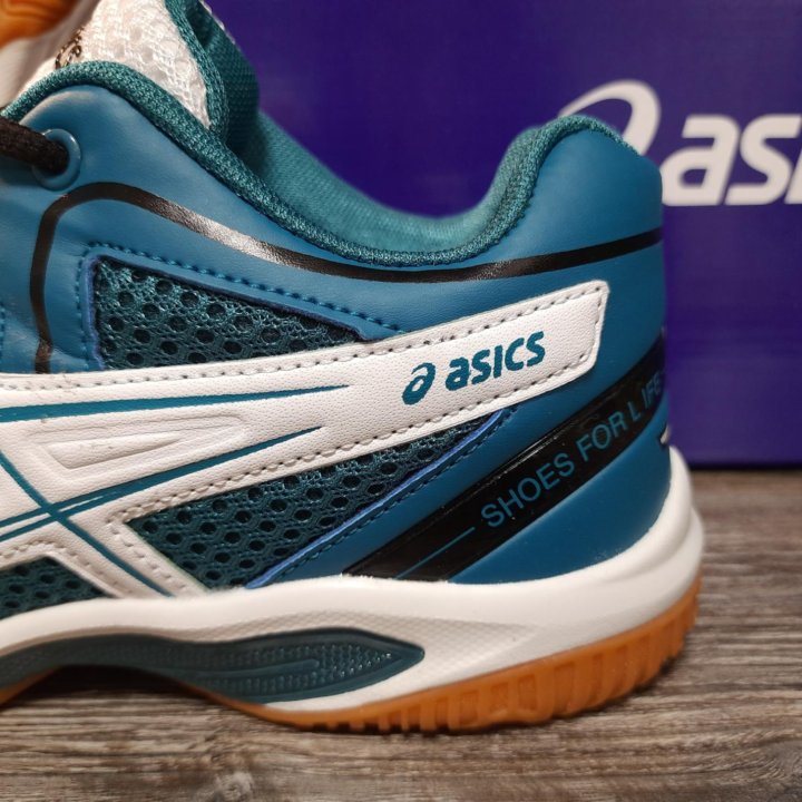 Кроссовки Asics для тенниса артикул 2219 белый/син