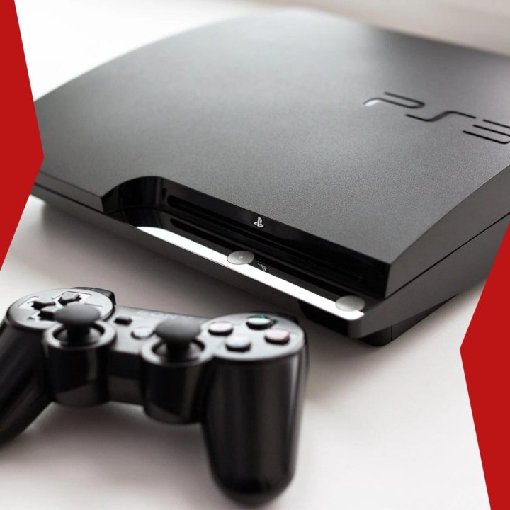 Sony PlayStation 3 Slim [PS3] 1 Геймпад, 100 Игр