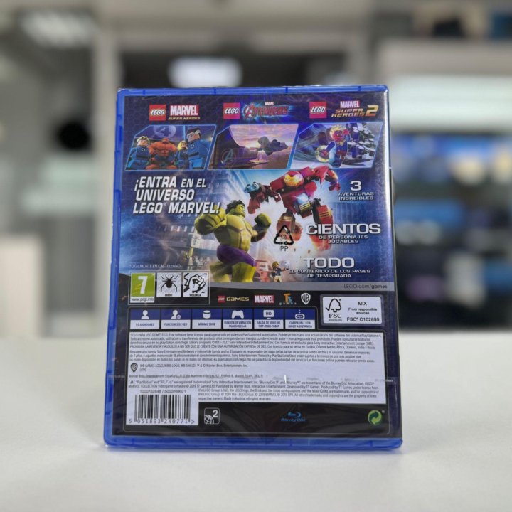 LEGO Marvel Collection 3in1 [ PS4, Новый, рус суб]